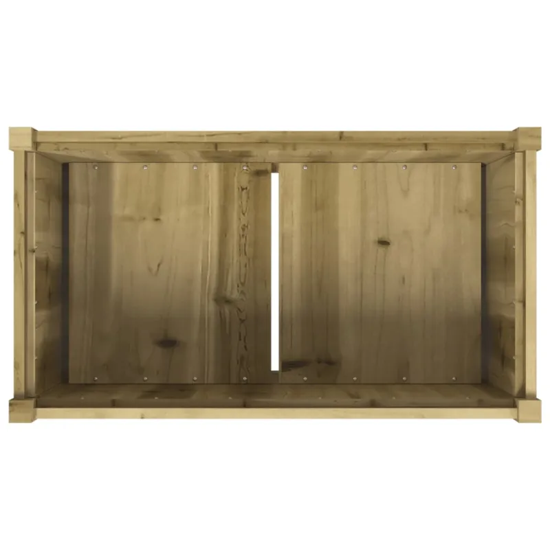 Sodo lovelis, 90x50x70cm, impregnuota pušies mediena