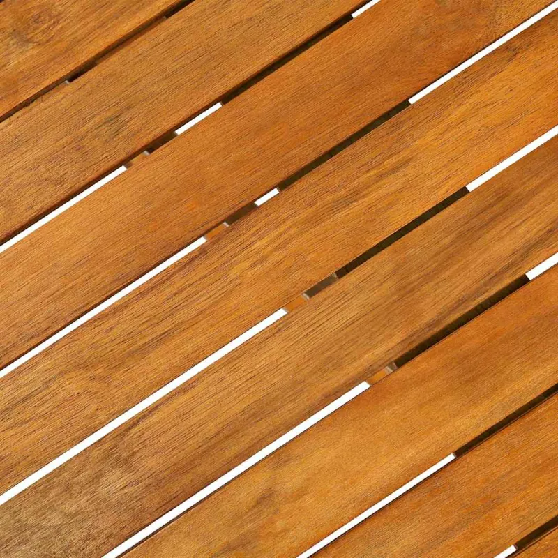 Sodo ruokailukokonaisuus, 11 osaa, 280x90x75 cm, akaasia