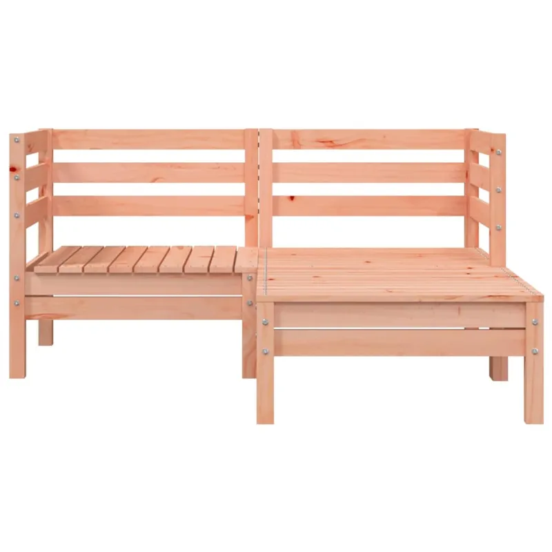Dvivietė sodo sofa su pakoja, douglas eglės medienos masyvas