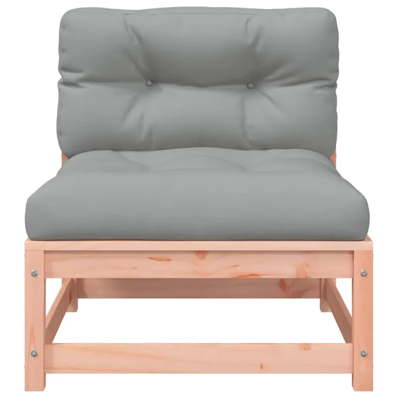 Dvivietė sodo sofa su pagalvėlėmis, douglas eglės masyvas
