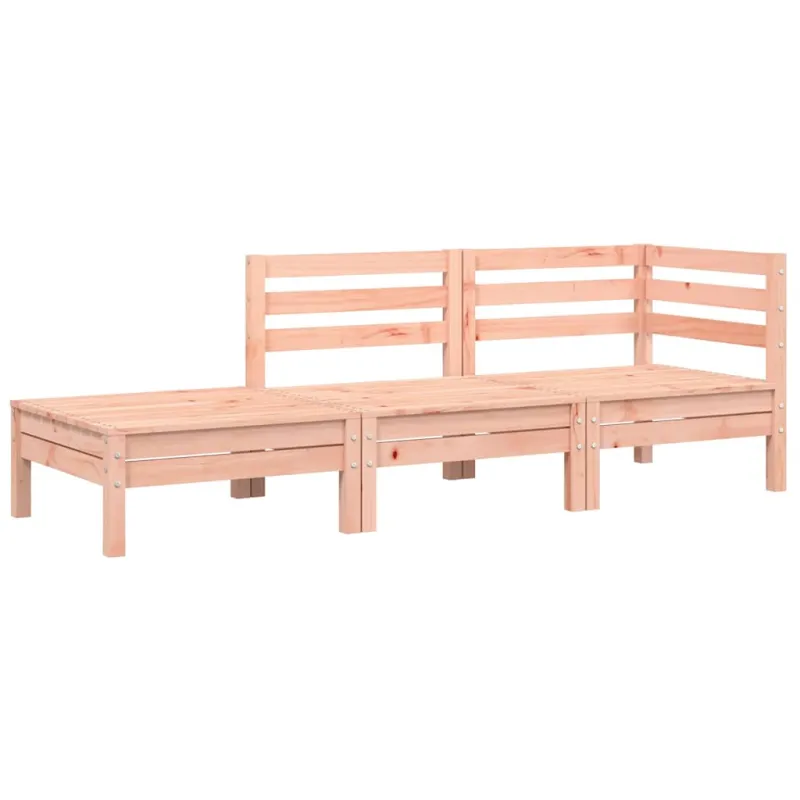 trivietė sodo sofa su pagalvėlėmis ir pakoja