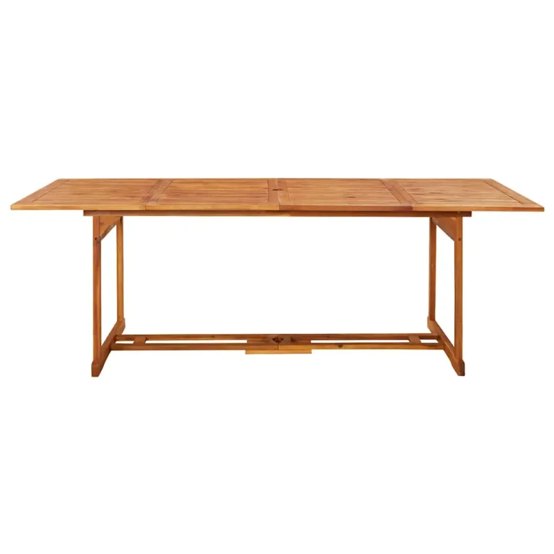Sodo ruokailuryhmä, 11 osaa, 220x90x75 cm, akaasia