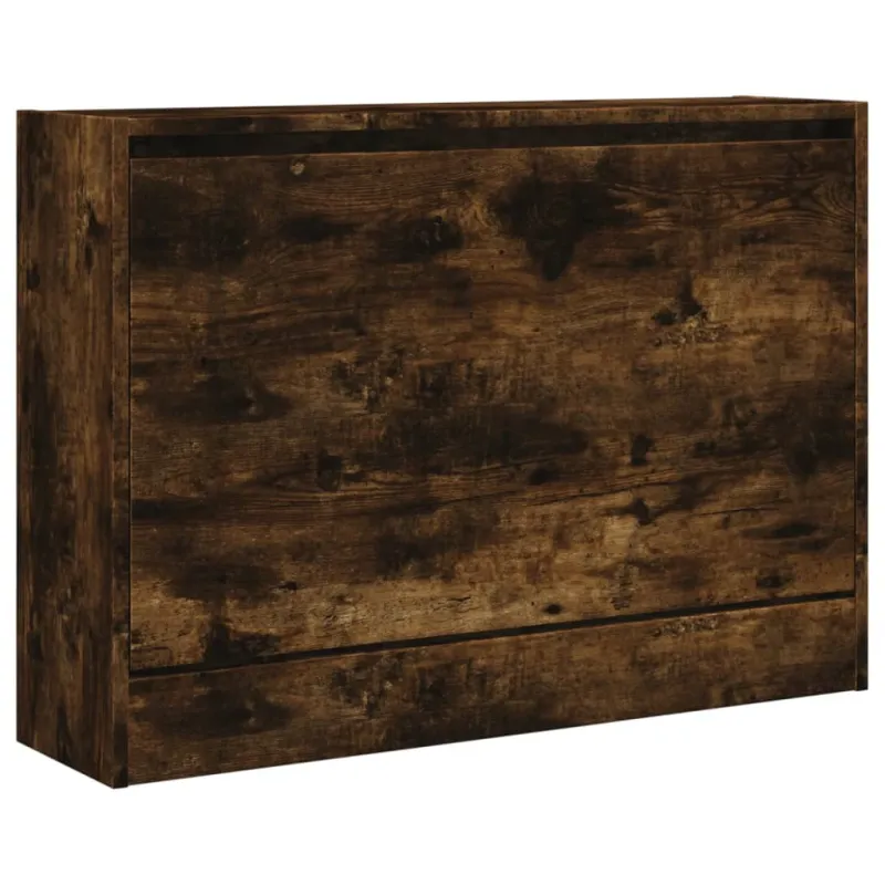 Spintelė batams, dūminio ąžuolo, 80x21x57cm, apdirbta mediena
