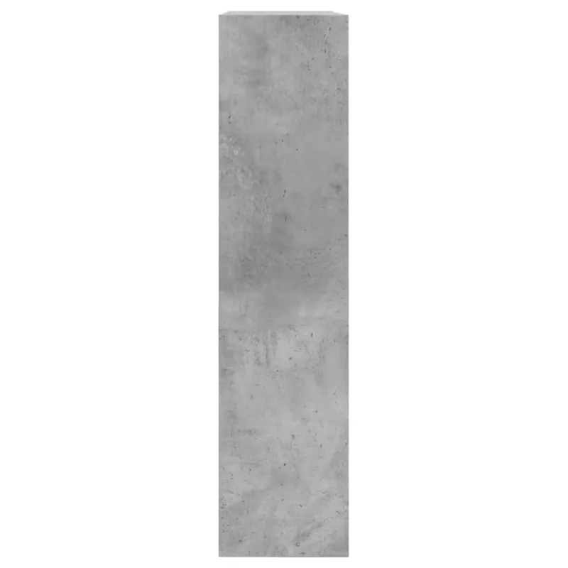 Spintelė batams, betono pilka, 80x21x87,5cm, apdirbta mediena