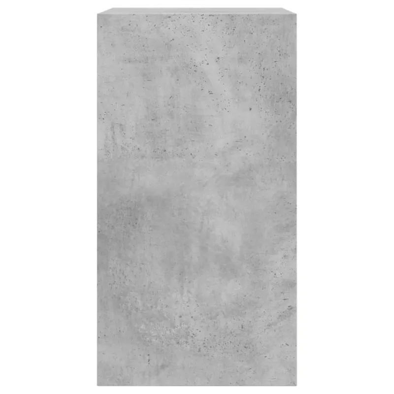 Spintelė batams, betono pilka, 60x34x63,5cm, apdirbta mediena