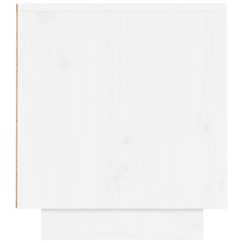 Televizoriaus spintelė, balta, 140x35x40cm, pušies masyvas