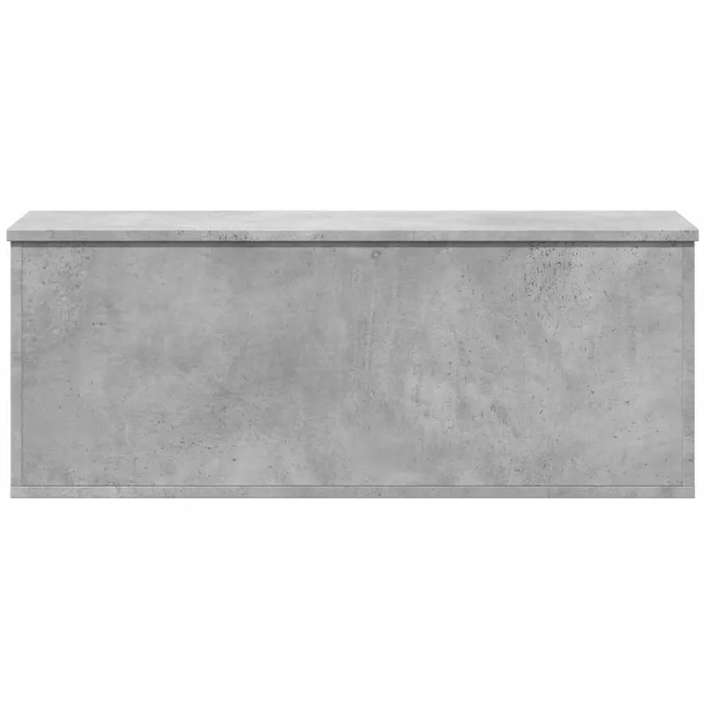 Daiktadėžė, betono pilkos spalvos, 90x35x35cm, apdirbta mediena