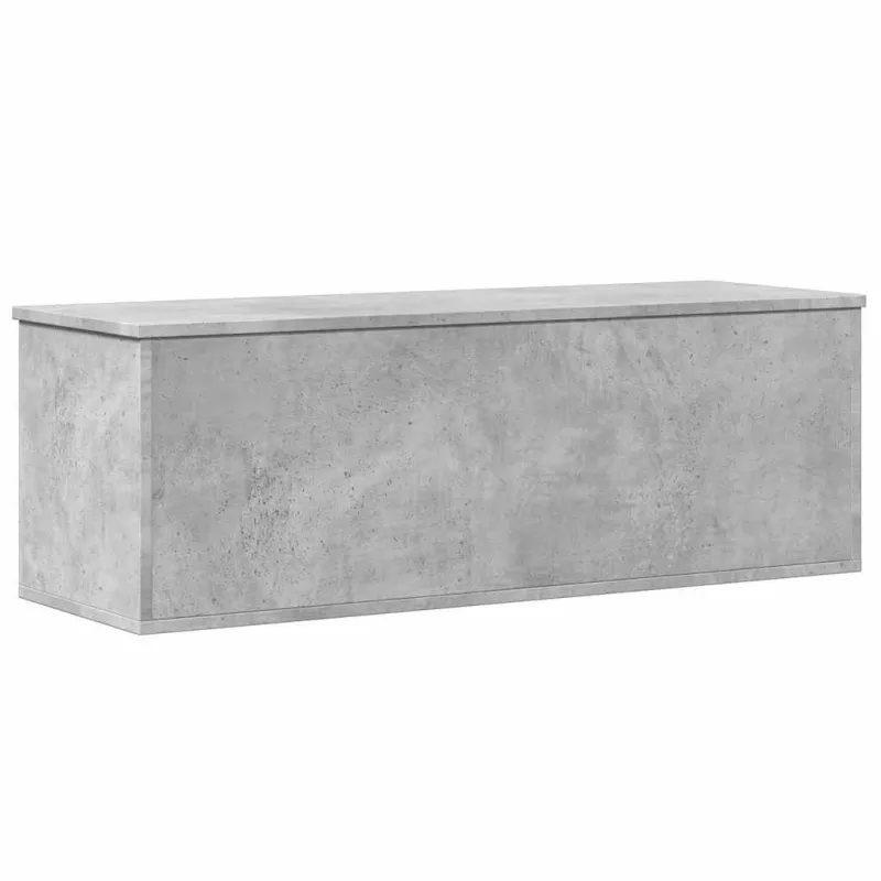 Daiktadėžė, betono pilka, 102x35x35cm, apdirbta mediena