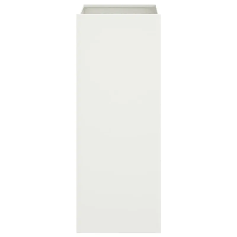 Lovelis, baltos spalvos, 32x29x75cm, plienas