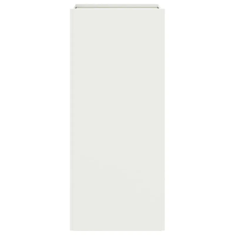 Lovelis, baltos spalvos, 32x29x75cm, plienas