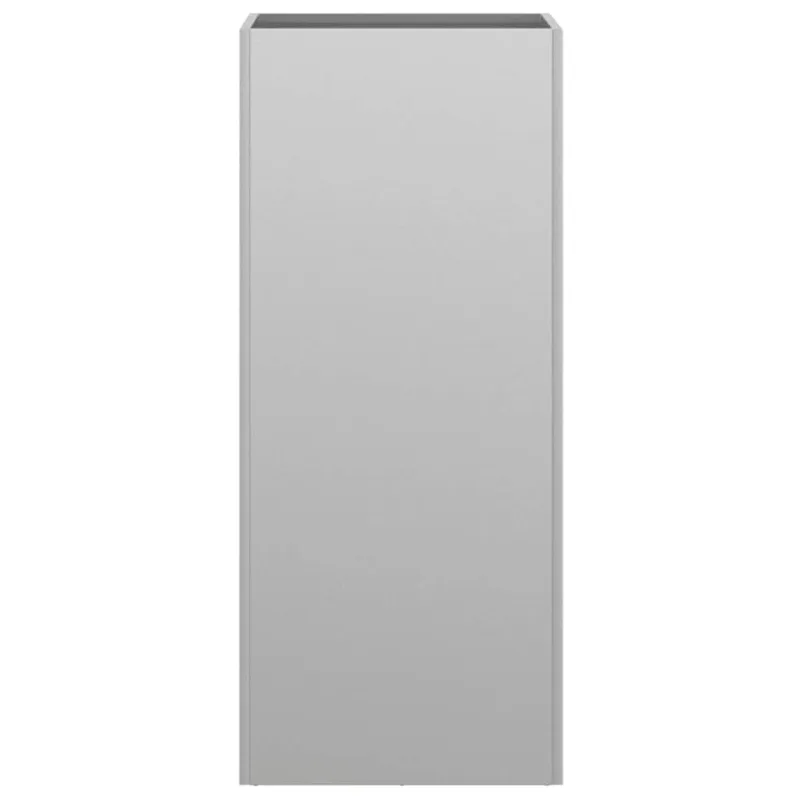 Lovelis, sidabrinis, 32x29x75cm, galvanizuotas plienas