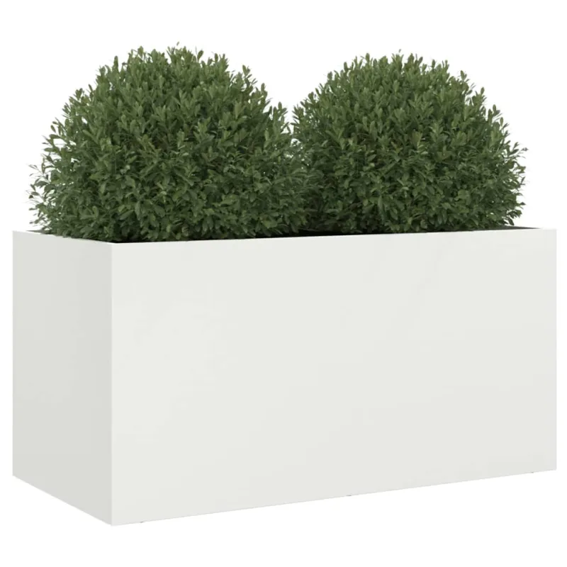 Lovelis, baltos spalvos, 62x30x29cm, plienas