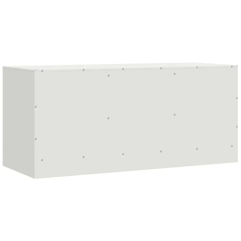 Televizoriaus spintelė, baltos spalvos, 99x39x44cm, plienas