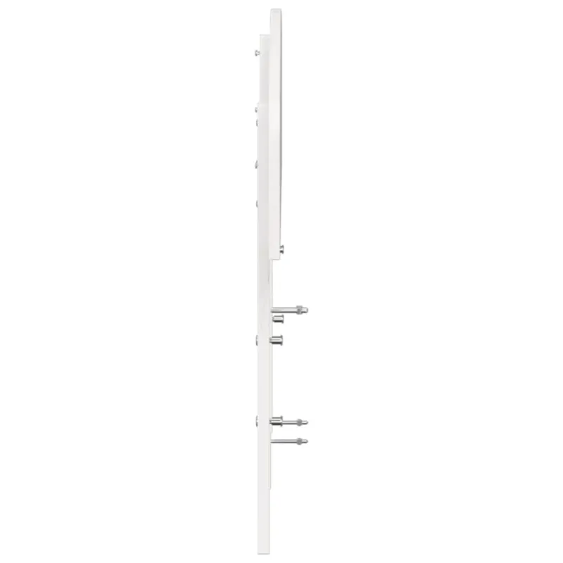 Galvūgalis, baltos spalvos, 200cm, pušies medienos masyvas