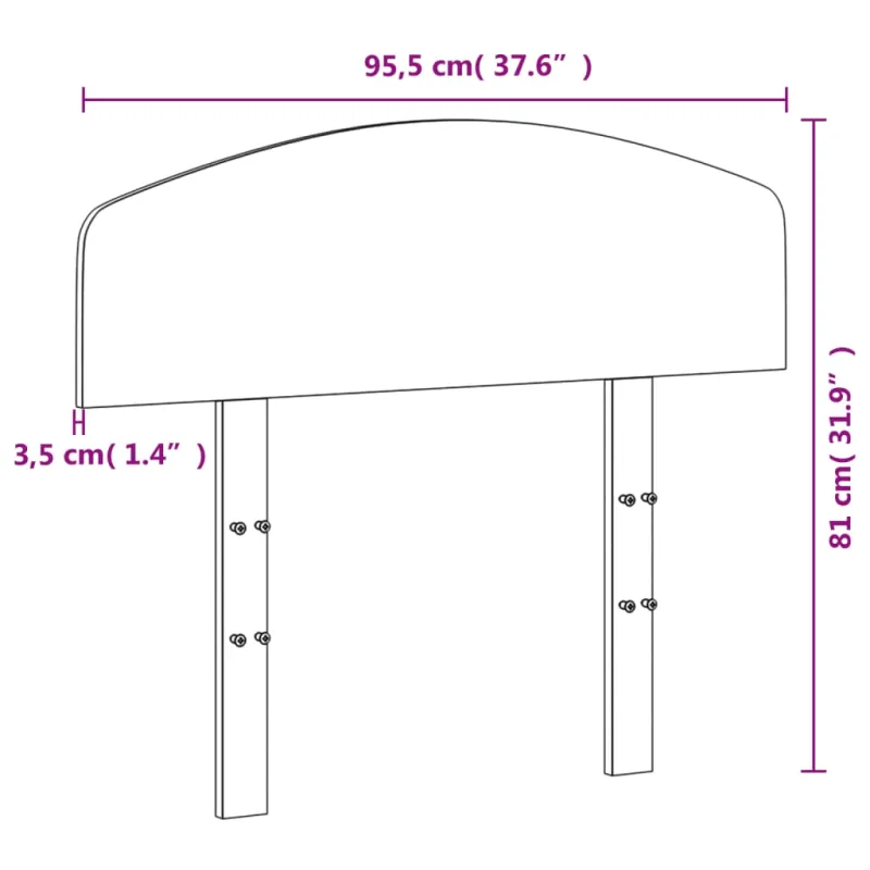 Galvūgalis, 90cm, pušies medienos masyvas