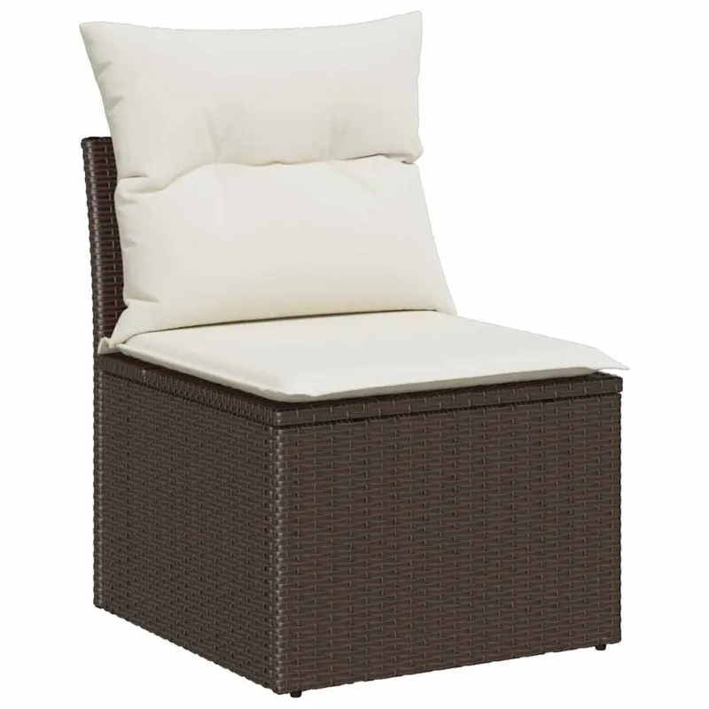 Sodo sohvaryhmä ruskea polyratasta