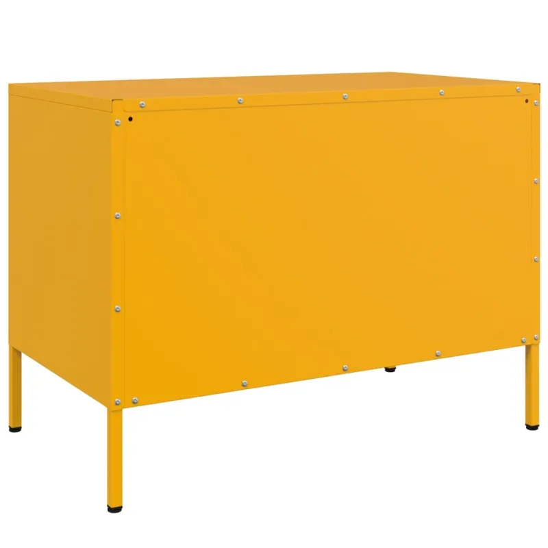 TV spintelės, 2vnt., garstyčių, 68x39x50,5cm, plienas