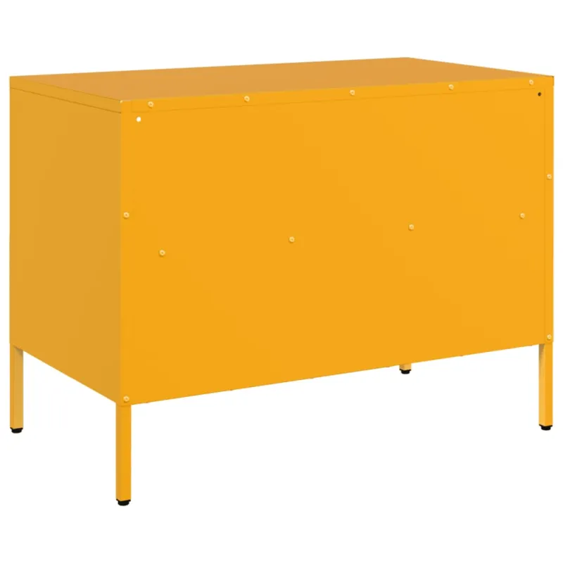 TV spintelės, 2vnt., garstyčių, 68x39x50,5cm, plienas