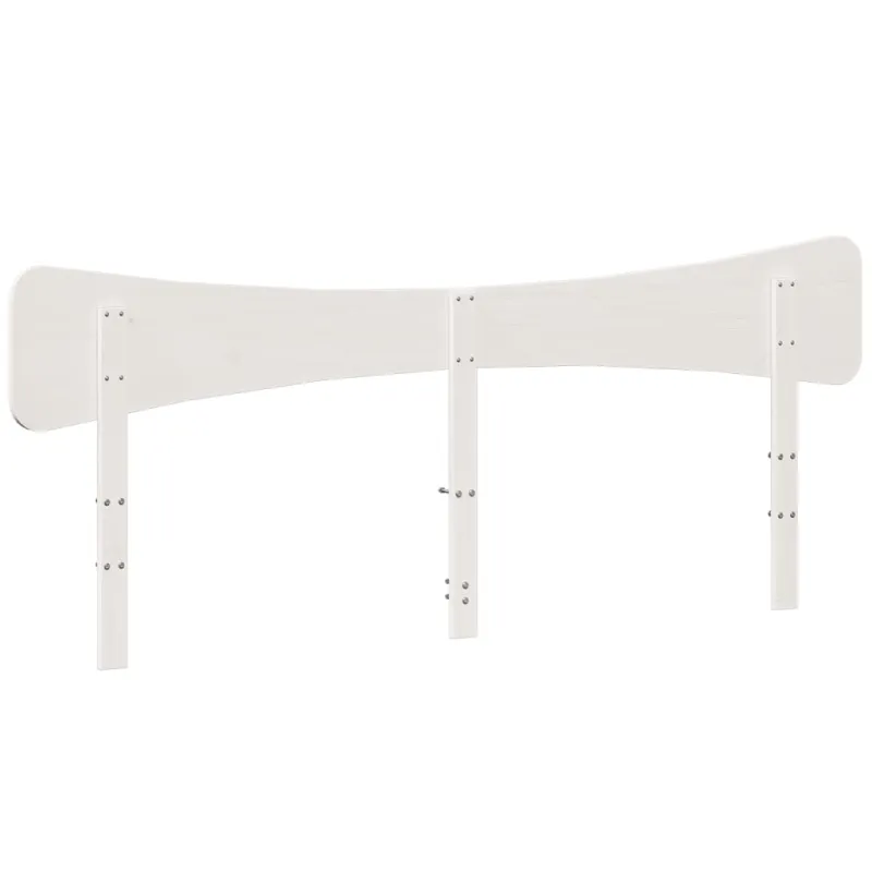 Galvūgalis, baltos spalvos, 180cm, pušies medienos masyvas