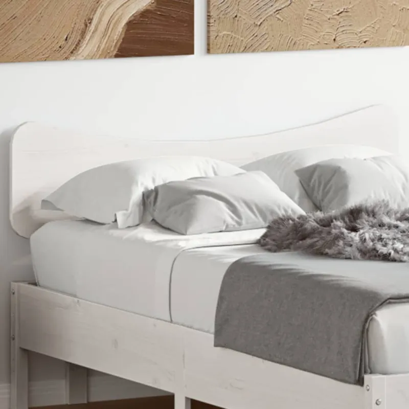 Galvūgalis, baltos spalvos, 135cm, pušies medienos masyvas