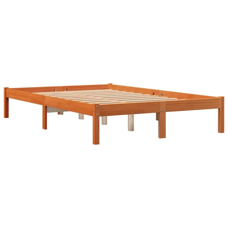 Lovos rėmas be čiužinio, vaško ruda, 120x200cm, pušis