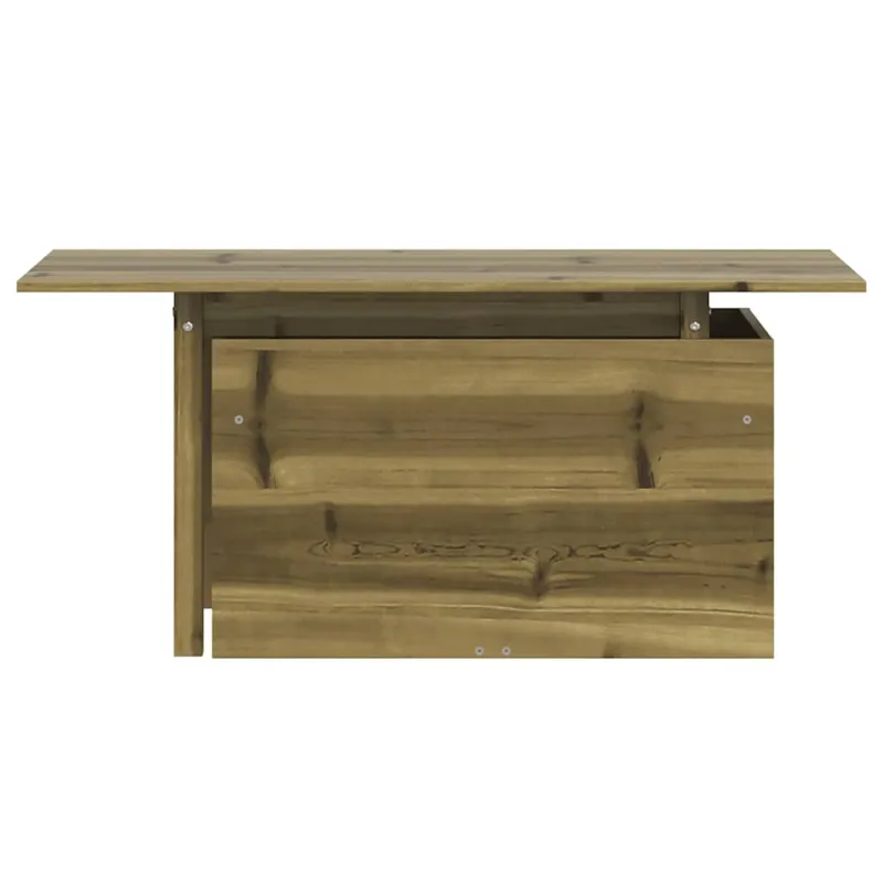 Sodo stalas, 100x50x75cm, impregnuota pušies mediena