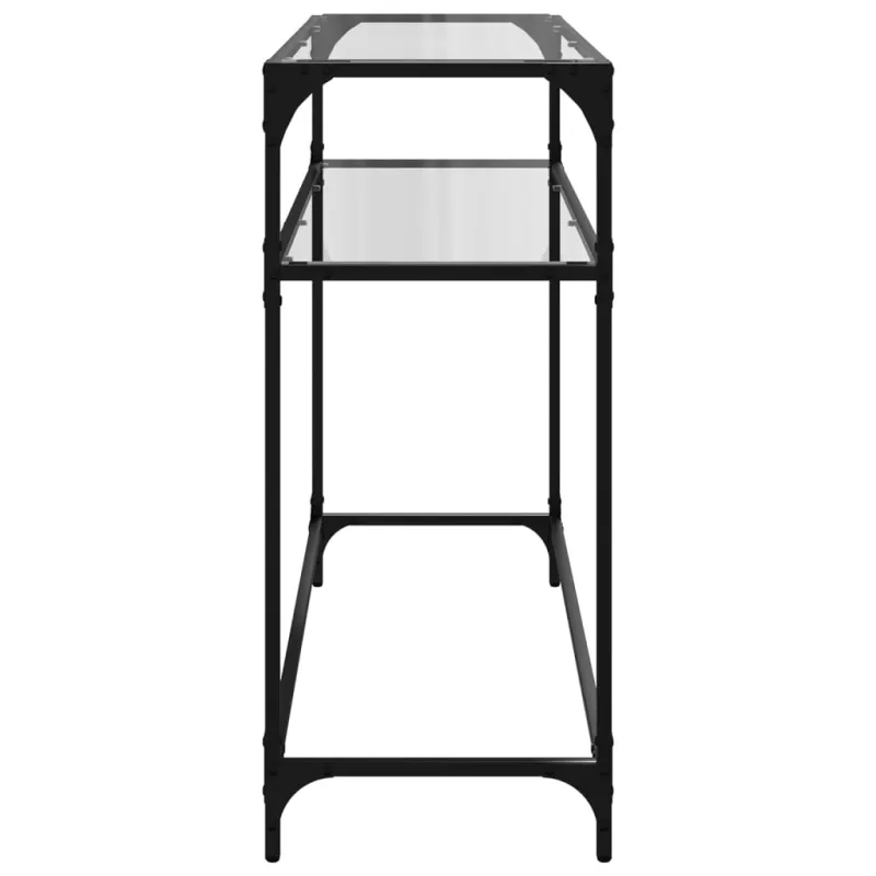 Konsolinis staliukas, 98x35x81cm, plienas