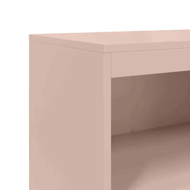 Komoda, rožinės spalvos, 68,5x38,5x123,5cm, plienas