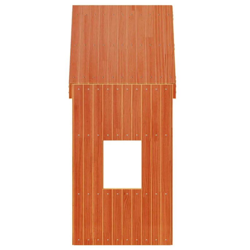 Vaikiškos lovos stogas, vaško rudas, 60x99x139,5cm, pušis