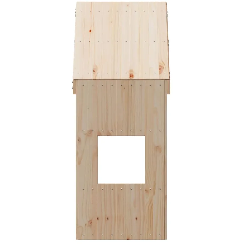 Vaikiškos lovos stogas, 55x99x139,5cm, pušies medienos masyvas