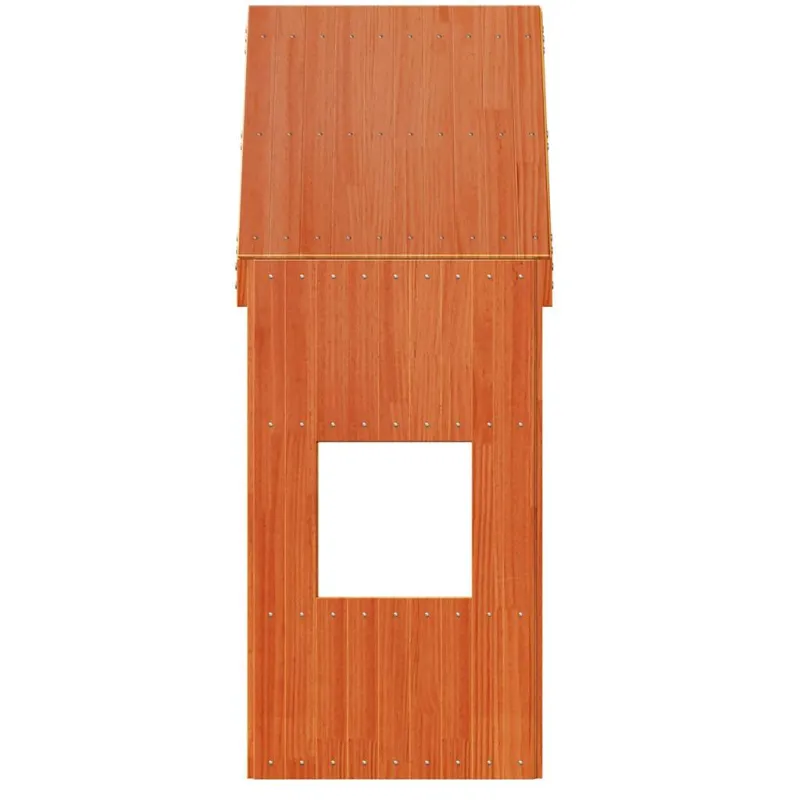 Vaikiškos lovos stogas, vaško rudas, 55x99x139,5cm, pušis