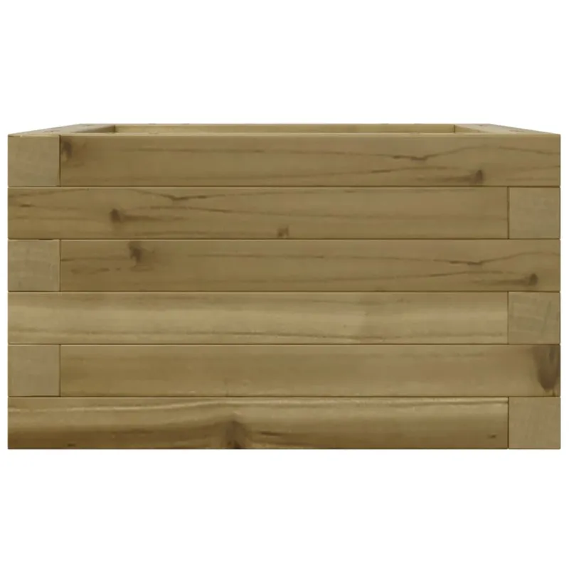 Sodo lovelis, 40x40x23cm, impregnuota pušies mediena