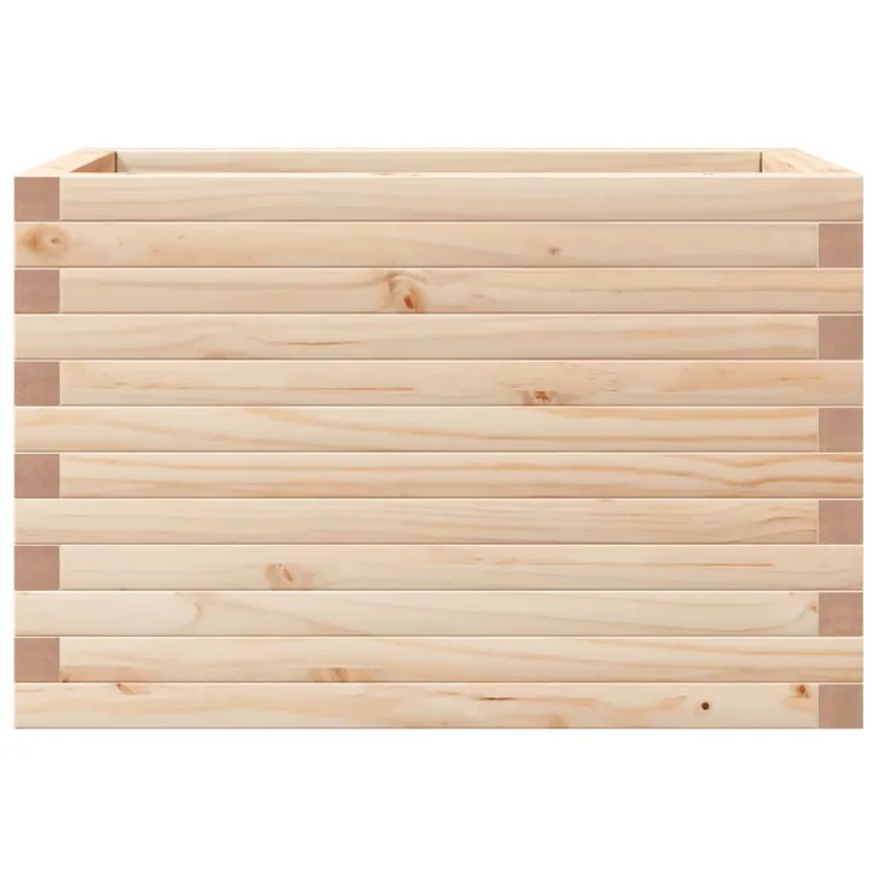 Sodo lovelis, 70x40x45,5cm, pušies medienos masyvas