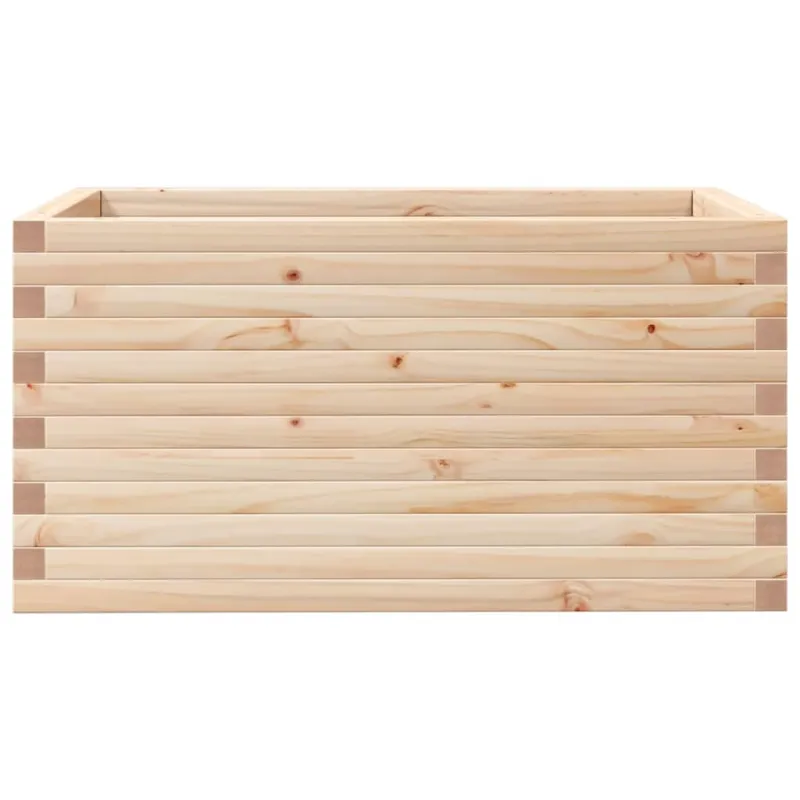Sodo lovelis, 90x60x45,5cm, pušies medienos masyvas