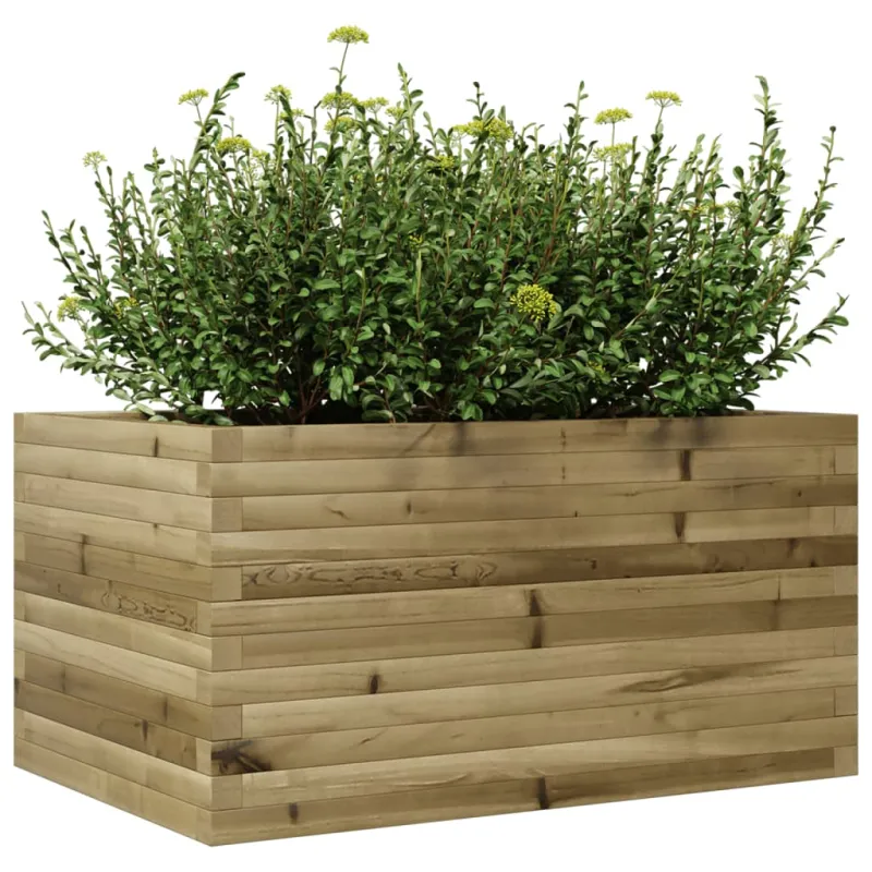 Sodo lovelis, 90x60x45,5cm, impregnuota pušies mediena
