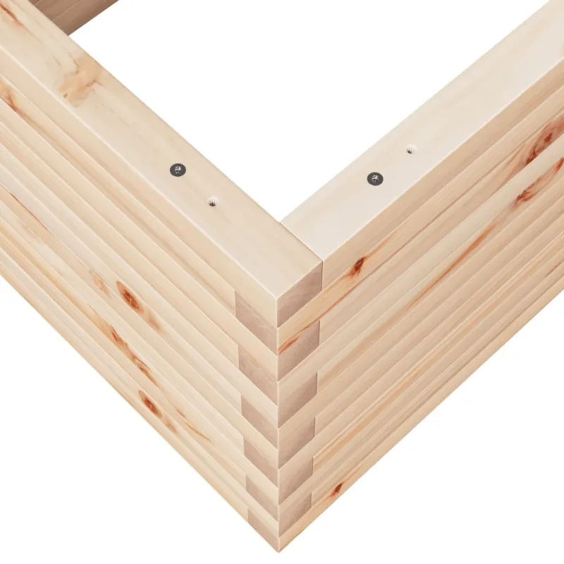 Sodo lovelis, 110x60x45,5cm, pušies medienos masyvas
