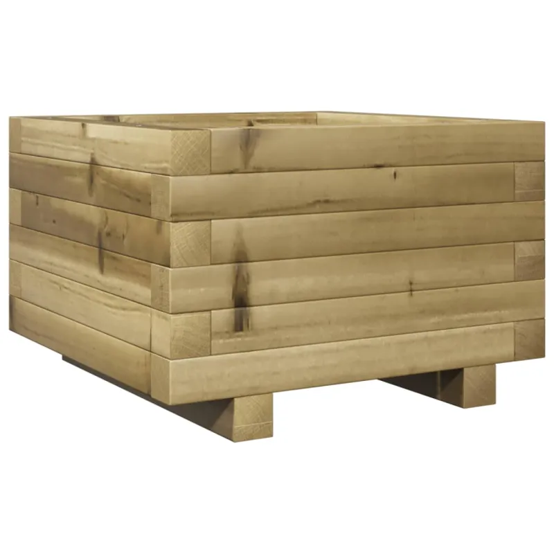 Sodo lovelis, 40x40x26,5cm, impregnuota pušies mediena