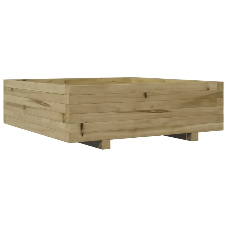 Sodo lovelis, 80x80x26,5cm, impregnuota pušies mediena