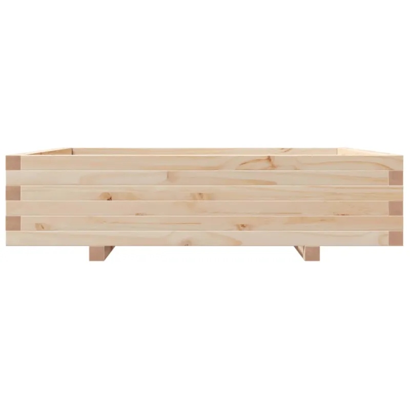 Sodo lovelis, 100x100x26,5cm, pušies medienos masyvas