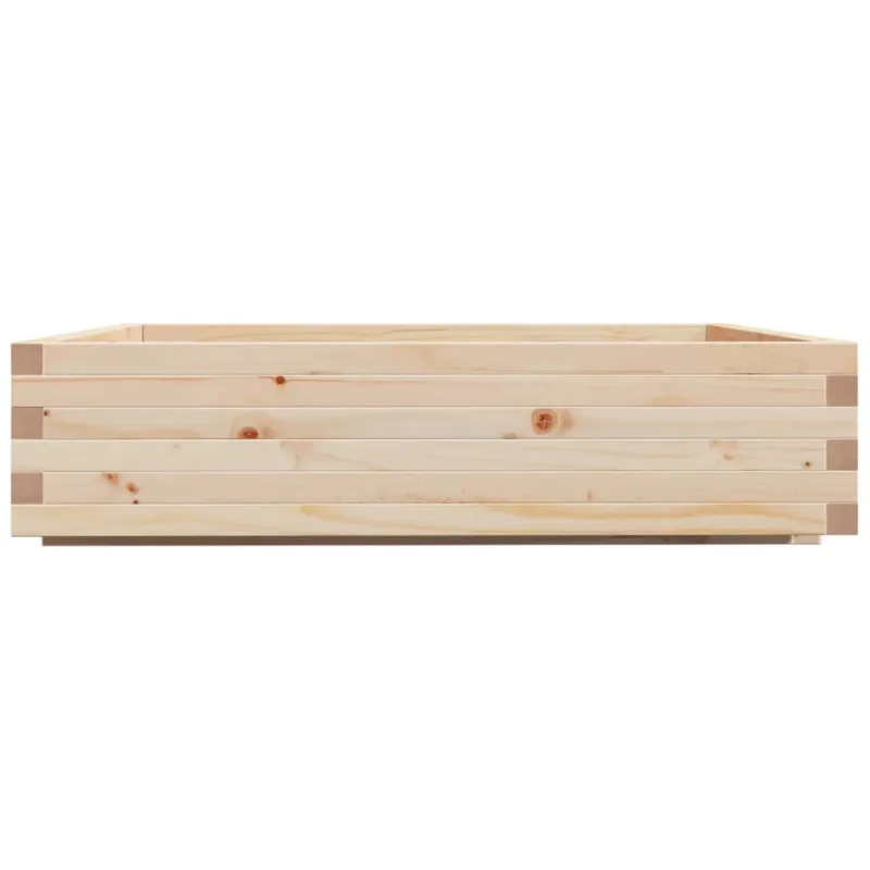 Sodo lovelis, 100x100x26,5cm, pušies medienos masyvas