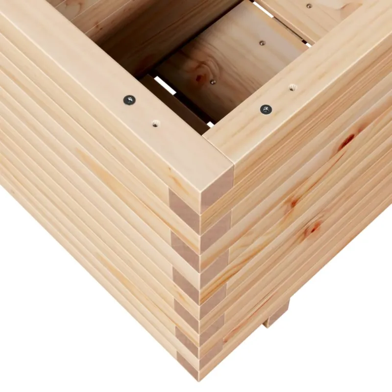 Sodo lovelis, 70x40x49,5cm, pušies medienos masyvas