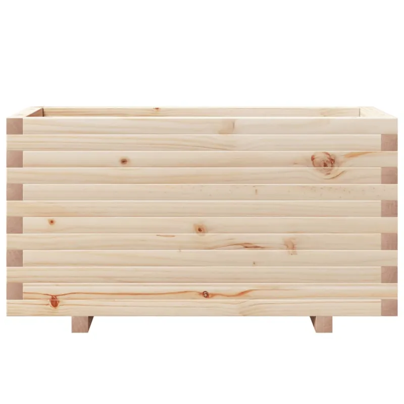Sodo lovelis, 90x40x49,5cm, pušies medienos masyvas