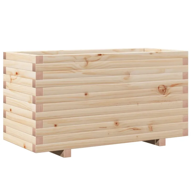 Sodo lovelis, 90x40x49,5cm, pušies medienos masyvas