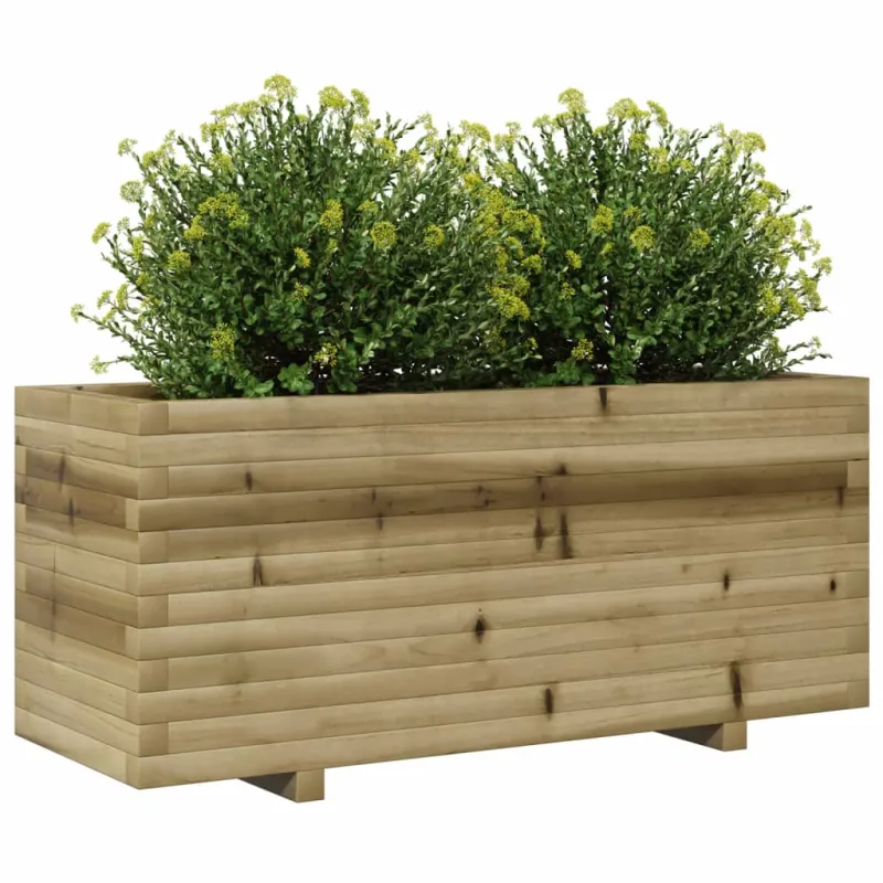 Sodo lovelis, 110x40x49,5cm, impregnuota pušies mediena