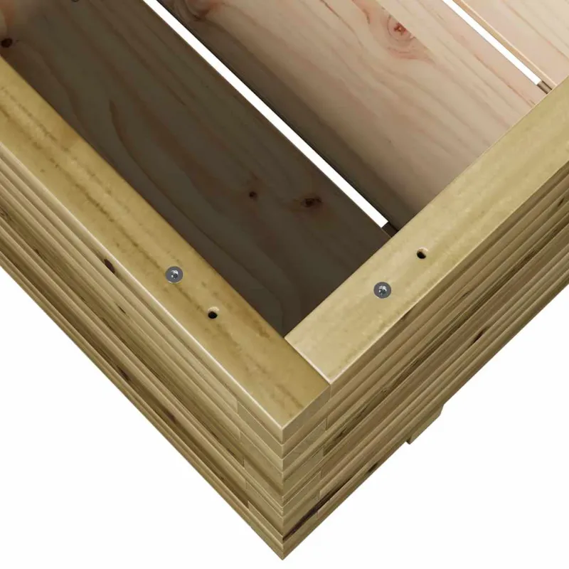 Sodo lovelis, 90x60x49,5cm, impregnuota pušies mediena
