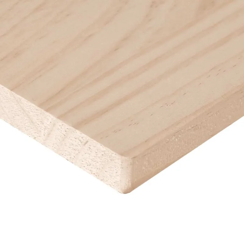 Stalviršis, 100x50x1,7cm, pušies medienos masyvas, stačiakampis