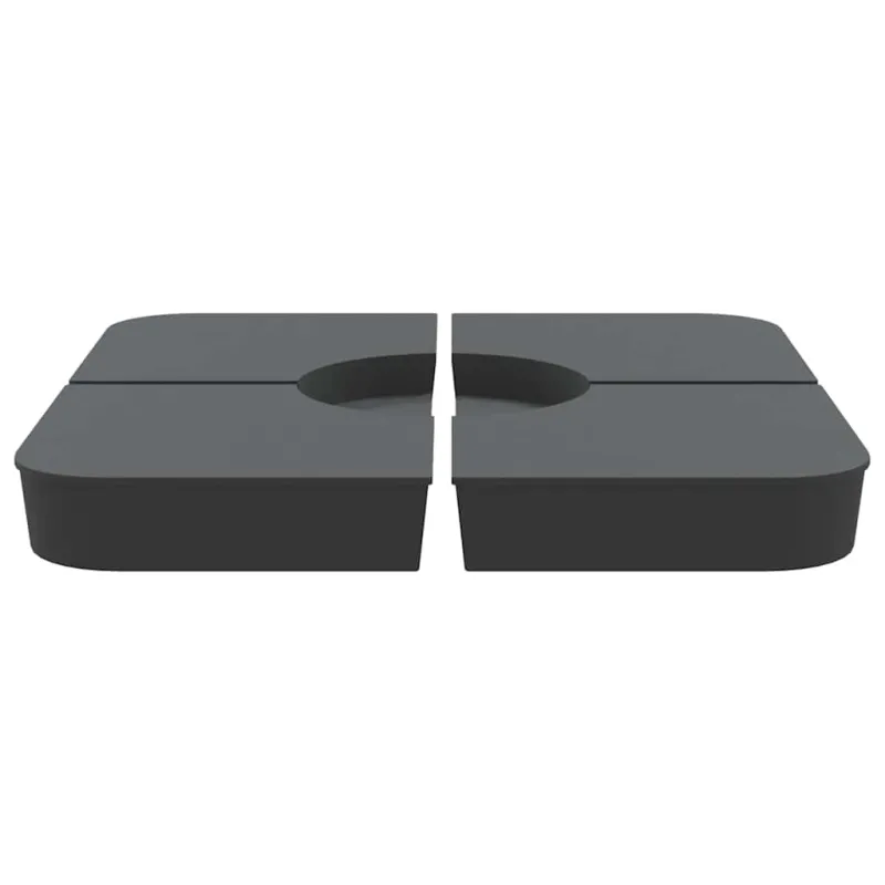 Skėčio nuo saulės pagrindo rinkinys, 4 dalių, 100kg, PP