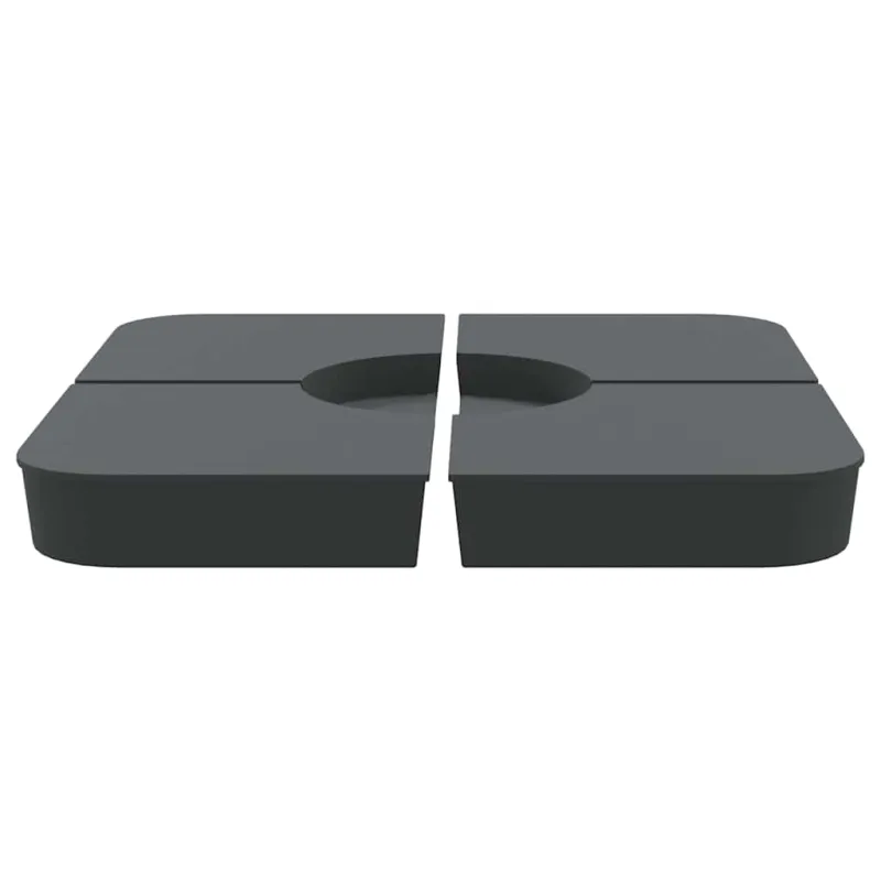 Skėčio nuo saulės pagrindo rinkinys, 4 dalių, 100kg, PP