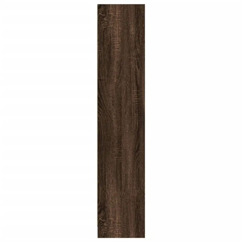 Knygų spinta, ruda ąžuolo, 57x28,5x107,5cm, apdirbta mediena