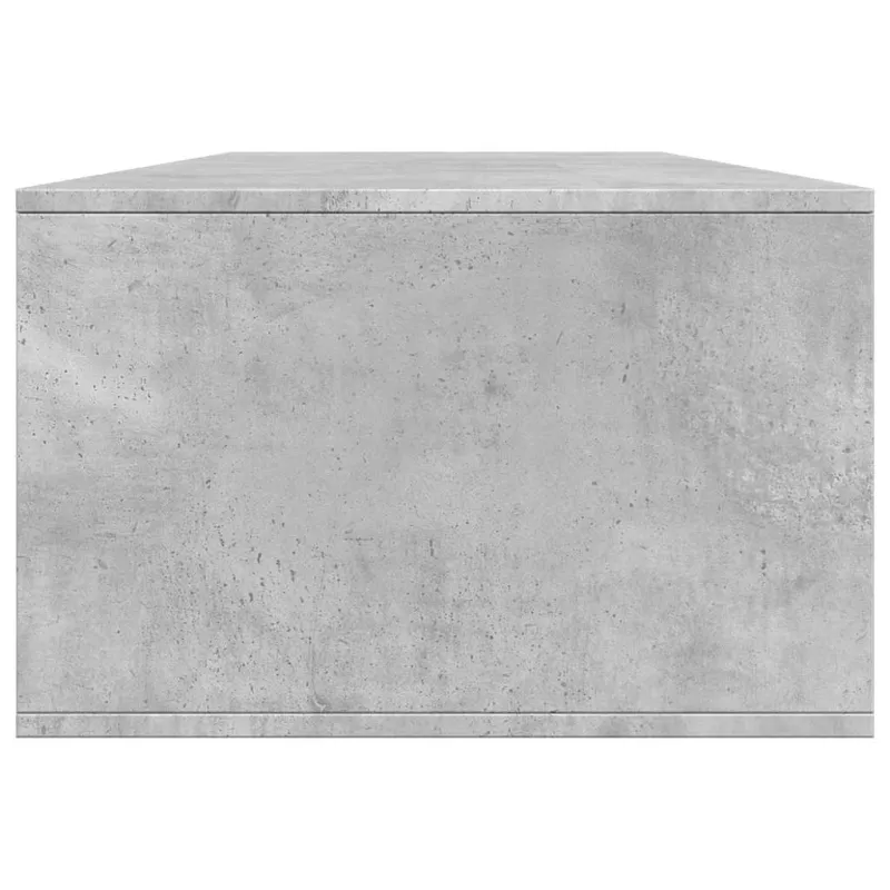 Kavos staliukas, betono pilkas, 102x55x35cm, apdirbta mediena